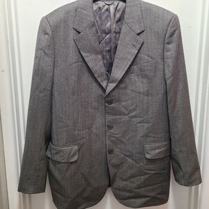 Men's Gray Blazer Custom Styled For 007